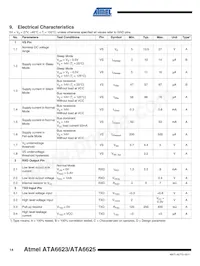 ATA6625-TAQY 19 Datenblatt Seite 14