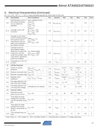 ATA6625-TAQY 19 Datenblatt Seite 17