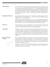 ATA6660-TAQY 19 Datasheet Pagina 3