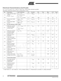 ATA6660-TAQY 19 Datasheet Pagina 6