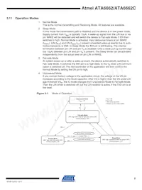 ATA6662-TAQY 19 Datasheet Pagina 5