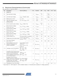 ATA6662-TAQY 19 Datasheet Pagina 11