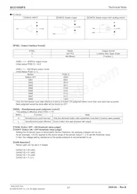BU21050FS-E2 Datasheet Pagina 5