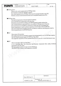 BU8772KN-E2 Datasheet Pagina 5
