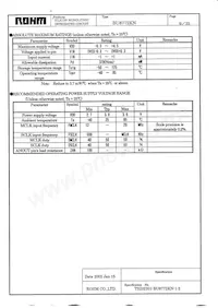 BU8772KN-E2 Datasheet Pagina 9