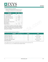 CPC7601K Datasheet Page 4
