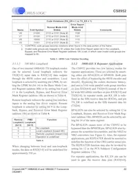 CS8952-IQZR Datenblatt Seite 22