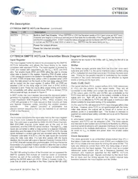 CY7B9234-270JXCT Datasheet Pagina 6