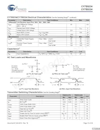 CY7B9234-270JXCT Datasheet Page 10