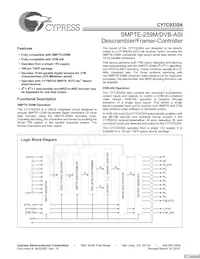 CY7C9335A-270AXCT數據表 封面