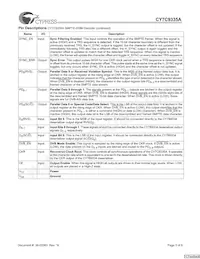 CY7C9335A-270AXCT Datasheet Pagina 3