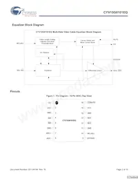 CYV15G0101EQ-SXC Datasheet Pagina 2