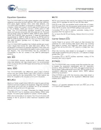 CYV15G0103EQ-LXC Datasheet Page 4