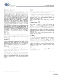 CYV15G0103EQ-LXC Datasheet Pagina 4