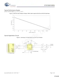 CYV15G0103EQ-LXC Datasheet Pagina 7