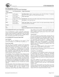 CYV15G0203TB-BGC Datasheet Pagina 8