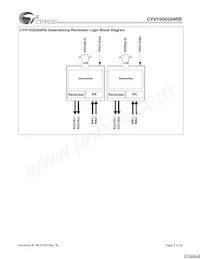 CYV15G0204RB-BGC Datasheet Pagina 2