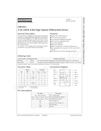 FIN1031MTC Datasheet Copertura