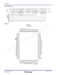 HSP43216JC-52Z Datasheet Pagina 2