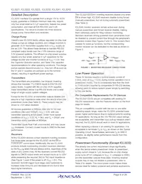 ICL3221CVZ-T7 Datasheet Pagina 9
