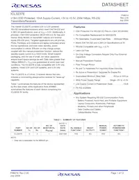 ICL3237EIA-T Datasheet Copertura