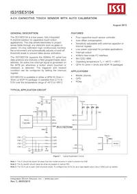 IS31SE5104-GRLS2 Datenblatt Cover