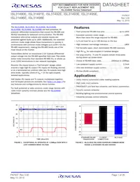 ISL31490EIRTZ-T7A Datasheet Cover