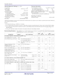 ISL3331IRZ-T Datasheet Page 7