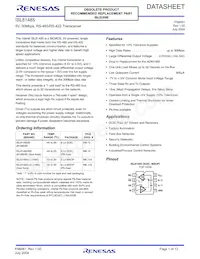 ISL81485IU-T Datenblatt Cover