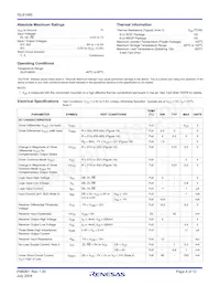 ISL81485IU-T Datasheet Pagina 4