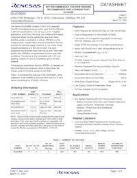 ISL83384ECAZA-T Datasheet Copertura