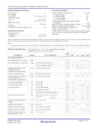 ISL8483IBZ-T Datasheet Pagina 5