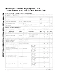 MAX13054ESA-T數據表 頁面 4