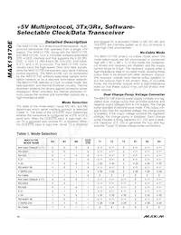 MAX13170ECAI+T Datasheet Page 10