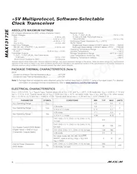 MAX13172ECAI+T Datasheet Pagina 2