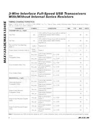 MAX13342EEBC+T Datasheet Pagina 4