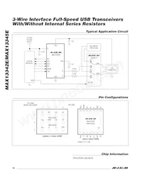 MAX13342EEBC+T數據表 頁面 16