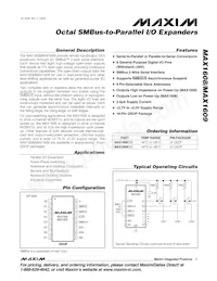 MAX1609EEE+ Datenblatt Cover