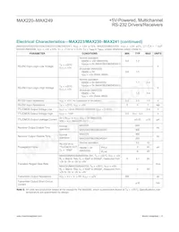 MAX244CQH+DG002 Datasheet Page 6