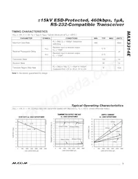 MAX3314EEKA#TG16 Datasheet Pagina 3