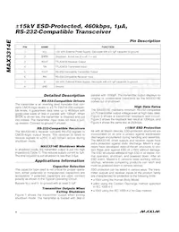 MAX3314EEKA#TG16 Datasheet Pagina 4