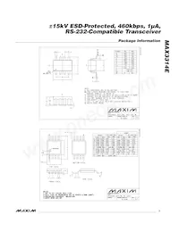 MAX3314EEKA#TG16 Datasheet Pagina 7