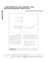 MAX3314EEKA#TG16 Datasheet Pagina 8