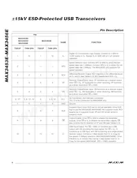 MAX3454EETE+T Datasheet Page 6