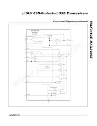 MAX3454EETE+T Datasheet Page 9