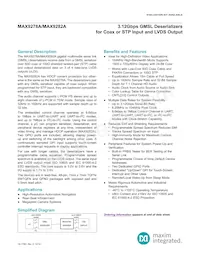 MAX9282AGTM/V+T Datasheet Copertura