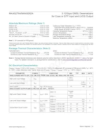 MAX9282AGTM/V+T Datasheet Pagina 8