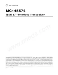 MC145574APB數據表 頁面 3
