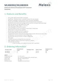 MLX80002KLW-AAA-001-TU Datasheet Cover