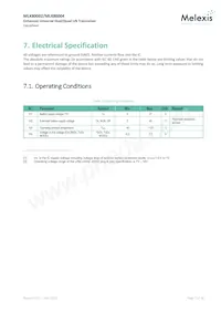 MLX80002KLW-AAA-001-TU Datasheet Page 7